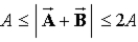 <strong>Given two non-zero vectors, and , such that , the sum satisfies</strong> A) . B) . C) . D) . E) .