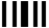 <strong>Each pattern shown below would appear on a screen when monochromatic light first passes through a narrow slit of width a and then strikes a screen. The darkest areas on the page represent the brightest areas on the screen. In which case is the slit illuminated with light of the shortest wavelength?</strong> A) B) C) D) E)
