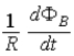 <strong>A metal rod of length L in a region of space where a constant magnetic field points into the page rotates about an axis through its center at constant angular velocity ω. The ends, A and E, make contact with a split ring that connects to an external circuit. The current in the external circuit of resistance R has magnitude </strong> A) 0. B) . C) . D) . E) .