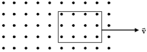 <strong>As shown below, a square loop of wire of side a moves through a uniform magnetic field of magnitude B perpendicular to the page at constant velocity directed to the right. Which statement regarding the electric field induced in the wires is correct for the wires at the left and right sides of the loop? </strong> A) The electric field is directed upwards in both the right and left sides of the loop. B) The electric field is directed upwards in the right side and downwards in the left side of the loop. C) The electric field is directed upwards in the left side and downwards in the right side of the loop. D) The electric field is directed downwards in both the right and left sides of the loop. E) There is no electric field present in any side of the loop.