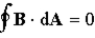 <strong>Gauss's Law states that the net electric flux,   , through any closed surface is proportional to the charge enclosed:   . The analogous formula for magnetic fields is:</strong> A)   . B)   . C)   . D)   . E)   . <div style=padding-top: 35px> 