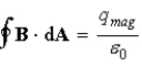 <strong>Gauss's Law states that the net electric flux,   , through any closed surface is proportional to the charge enclosed:   . The analogous formula for magnetic fields is:</strong> A)   . B)   . C)   . D)   . E)   . <div style=padding-top: 35px> 