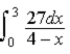 <strong>Charge of uniform linear density 3.0 nC/m is distributed along the x axis from x = 0 to x = 3 m. Which of the following integrals is correct for the electric potential (relative to zero at infinity) at the point x = +4 m on the x axis?</strong> A) B) C) D) E)