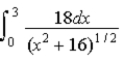 <strong>Charge of uniform linear density 6.0 nC/m is distributed along the x axis from x = 0 to x = +3 m. Which of the following integrals is correct for the electric potential (relative to zero at infinity) at the point y = +4 m on the y axis?</strong> A) B) C) D) E)