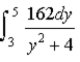 <strong>A charge of 18 nC is uniformly distributed along the y axis from y = 3 m to y = 5 m. Which of the following integrals is correct for the electric potential (relative to zero at infinity) at the point x = +2 m on the x axis?</strong> A) B) C) D) E)
