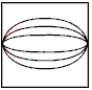<strong>Which of the following represents the equipotential lines of a dipole?</strong> A) B) C) D) E)