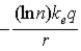 <strong>A series of n uncharged concentric spherical conducting shells surround a small central charge q. The potential at a point outside the nth shell, at distance r from the center, and relative to V = 0 at ∞, is</strong> A) . B) . C) . D) . E) .