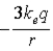 <strong>A series of 3 uncharged concentric spherical conducting shells surround a small central charge q. The potential at a point outside the third shell, at distance r from the center, and relative to V = 0 at ∞, is</strong> A) . B) . C) . D) . E) .