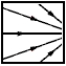 <strong>Which one of the diagrams below is not a possible electric field configuration for a region of space which does not contain any charges?</strong> A)   B)   C)   D)   E)   <div style=padding-top: 35px> 