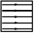 <strong>Which one of the diagrams below is not a possible electric field configuration for a region of space which does not contain any charges?</strong> A)   B)   C)   D)   E)   <div style=padding-top: 35px> 