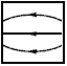 <strong>Which one of the diagrams below is not a possible electric field configuration for a region of space which does not contain any charges?</strong> A)   B)   C)   D)   E)   <div style=padding-top: 35px> 
