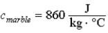 <strong>A 100 kg marble slab falls off a skyscraper and falls 200 m to the ground without hitting anyone. Its fall stops within milliseconds, so that there is no loss of thermal energy to its surroundings if its temperature is measured immediately after it stops. By how much has its temperature changed as a result of the fall, if we ignore energy gained or lost as a result of its interaction with the atmosphere? (   .)</strong> A) 0.57 °C B) 1.14 °C C) 2.28 °C D) 4.56 °C E) 22.8 °C <div style=padding-top: 35px> 