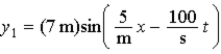<strong>Two harmonic waves are described by What is the phase (in rad) of the resultant wave when x = t = 0?</strong> A) 3 B) 0 C) 2 D) 1 E) 4
