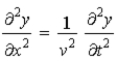 <strong>Which of the following is a solution to the wave equation, ?</strong> A) B) (cos kx) (sin ωt) C) e−x sin ωt D) e−x sin (kx − ωt) E) e−x cos t