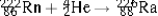 <strong>Which one of the following equations correctly represents alpha decay of ?</strong> A) B) C) D) E)