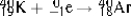 <strong>Which one of the following equations correctly represents positron decay of ?</strong> A) B) C) D) E)