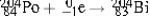 <strong>Which one of the following equations correctly represents electron capture by the nucleus?</strong> A) B) C) D) E)