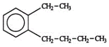 <strong>Select the correct name for the following compound. </strong> A)ortho-butylethylbenzene B)meta-butylethylbenzene C)para-butylethylbenzene D)1-butyl-2-ethylcyclohexene E)1-butyl-2-ethylcyclohexane