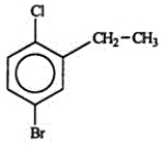 <strong>Select the correct name for the following compound. </strong> A)para-bromochloro-2-ethylbenzene B)4-bromo-1-chloro-2-ethylbenzene C)5-bromo-2-chloro-1-ethylbenzene D)1-bromo-4-chloro-3-ethylcyclohexene E)4-bromo-1-chloro-2-ethylcyclohexane
