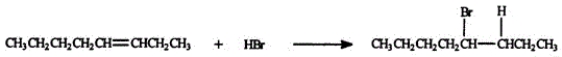 <strong>Select the correct reaction type for the following process. </strong> A)Addition B)Elimination C)Substitution D)Oxidation E)Reduction
