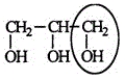 <strong>Glycerin is used in cosmetics as a moisturizer. Identify the functional group circled. </strong> A)Carboxylic acid B)Alcohol C)Ester D)Ether E)Aldehyde