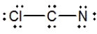 <strong>Select the best Lewis structure for ClCN.</strong> A) B) C) D) E)
