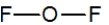 <strong>Oxygen difluoride is a powerful oxidizing and fluorinating agent. Select its Lewis structure.</strong> A) B) C) D) E)None of these choices are correct.