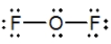 <strong>Oxygen difluoride is a powerful oxidizing and fluorinating agent. Select its Lewis structure.</strong> A) B) C) D) E)None of these choices are correct.