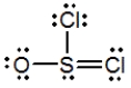 <strong>Thionyl chloride is used as an oxidizing and chlorinating agent in organic chemistry. Select the best Lewis structure for SOCl<sub>2</sub>.</strong> A) B) C) D) E)None of these choices are correct.