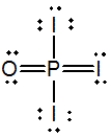 <strong>Phosphoryl iodide is used in the preparation of organophosphorus derivatives and phosphate esters. Select the Lewis structure for POI<sub>3</sub> that minimizes formal charges.</strong> A) B) C) D) E)