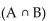 Solve the problem. -If n(A)= 27, n(B)= 42, and n   = 4, find n  
