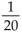 <strong>Evaluate the factorial expression. </strong> A) B)20 C) D)