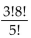 <strong>Evaluate the factorial expression. </strong> A)2,016 B) C)336 D)