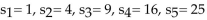 <strong>Write out the first five terms of the sequence. </strong> A) B) C)s D)