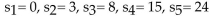 <strong>Write out the first five terms of the sequence. </strong> A) B) C)s D)