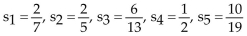 <strong>Write out the first five terms of the sequence. </strong> A) B) C) D)