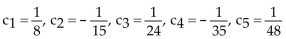 <strong>Write out the first five terms of the sequence. </strong> A) B) C) D)