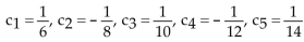 <strong>Write out the first five terms of the sequence. </strong> A) B) C) D)