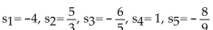 <strong>Write out the first five terms of the sequence. </strong> A) B) C) D)