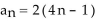 <strong>The given pattern continues. Write down the nth term of the sequence suggested by the pattern. 6 , 14, 22, 30, 38, ...</strong> A)a B)a C) D)
