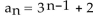 <strong>The given pattern continues. Write down the nth term of the sequence suggested by the pattern. 3 , 9 , 27, 81, 243 , ...</strong> A) B) C) D)