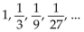 <strong>The given pattern continues. Write down the nth term of the sequence suggested by the pattern. </strong> A) B) C) D)