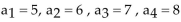 <strong>The sequence is defined recursively. Write the first four terms. </strong> A) B) C) D)