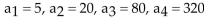 <strong>The sequence is defined recursively. Write the first four terms. </strong> A) B) C) D)