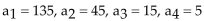<strong>The sequence is defined recursively. Write the first four terms. </strong> A) B)a C) D)