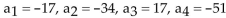 <strong>The sequence is defined recursively. Write the first four terms. </strong> A) B) C) D)