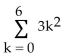 <strong>Express the sum using summation notation. 3 + 12 + 27 + . . . + 108</strong> A) B) C) D)