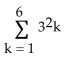 <strong>Express the sum using summation notation. 3 + 12 + 27 + . . . + 108</strong> A) B) C) D)