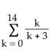 <strong>Express the sum using summation notation. </strong> A) B) C) D)