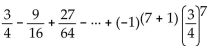 <strong>Express the sum using summation notation. </strong> A) B) C) D)